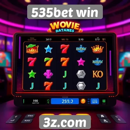 Facilidade de uso da interface do 535bet win